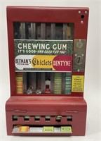 Mills Automatic 1 C. 5-Slot Gum Dispenser Machine
