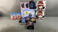 13pc NIP Disney & Related Toys + Ornaments