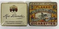 Tobacco Tins Lambert & Butler's & Miss Blanche