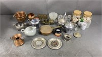 30pc+ Mixed Pewter & Related