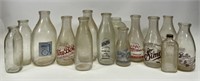 Vintage Milk & Other Bottles
