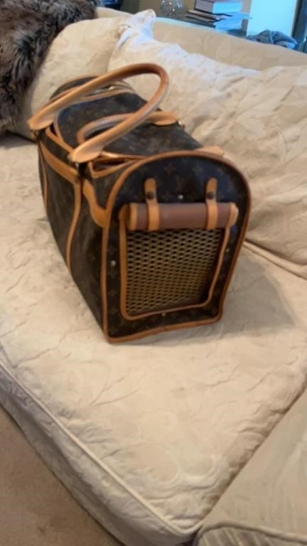 Louis Vuitton Pet Carrier