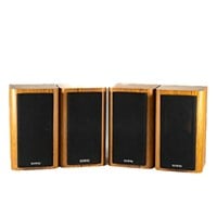 (4) Infinity RS 1000 Bookshelf Speakers