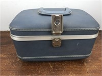 Vintage Luggage Make Up Case