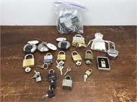 Can of Padlocks, Key Locks, etc