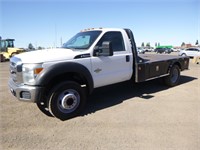 2011 Ford F550 Flatbed Truck