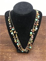 Multi Colored Stone Necklace