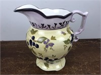 Tracy Porter Hand Painted Grape Pitcher