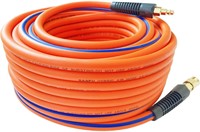 PVC/Rubber Hose 3/8ID x 100ft  300PSI  Orange