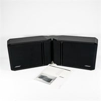 Pair Black Bose Series 201 Stereo Speakers
