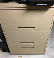 Lateral office file cabinet