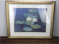 Monet Nympheas Framed Print