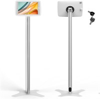 10.2 iPad Kiosk Stand  120 Rotate  White