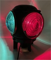 Vintage Dressel Railroad Red/Blue Signal Light