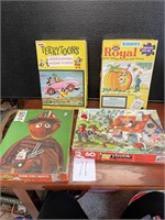Sesame Street Terry Toons Storybook puzzles
