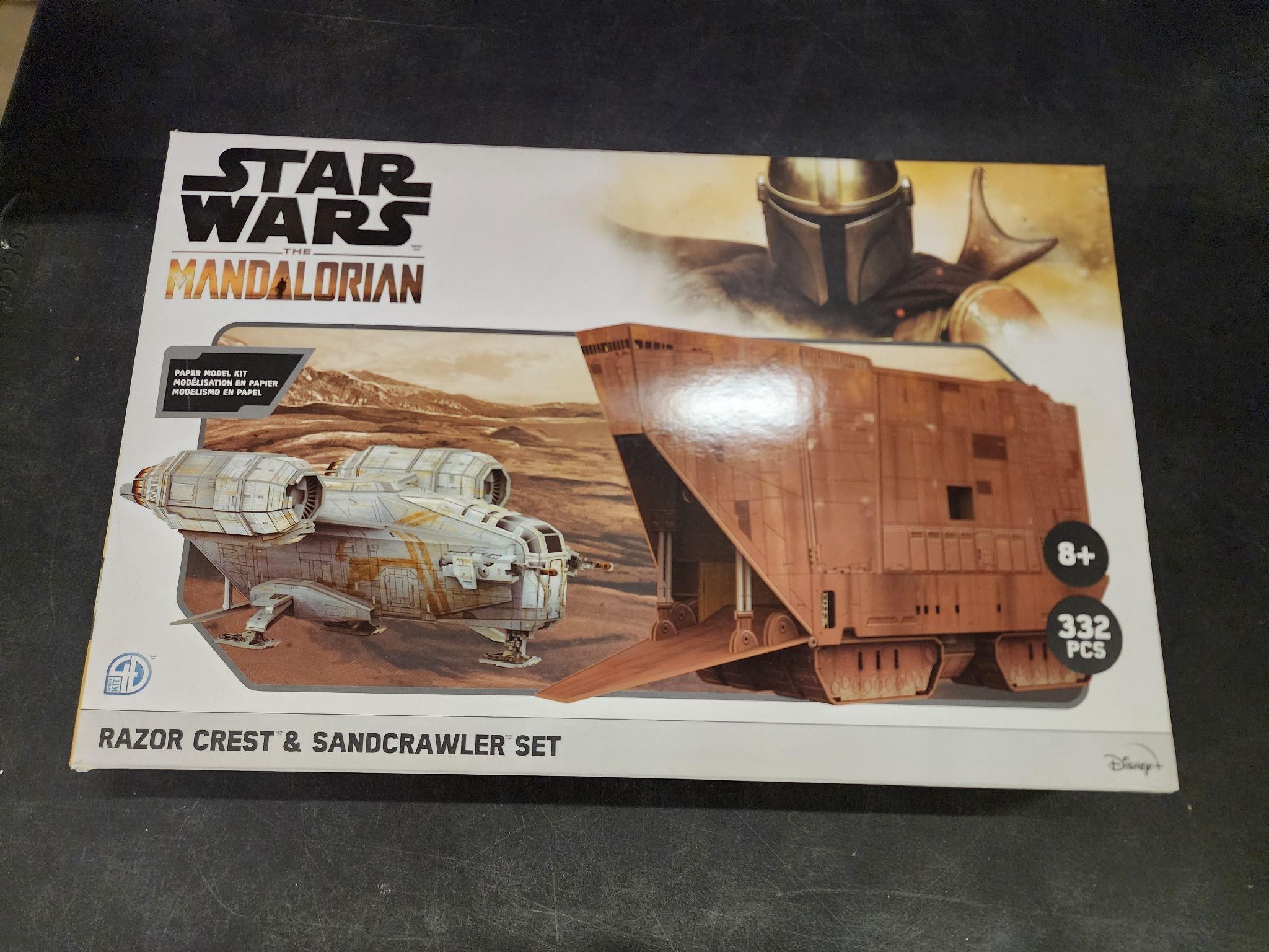 Star Wars Mandalorian Razor Crest Sandcrawler Set