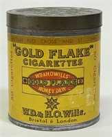 Gold Flake Cigarettes Unopened Tobacco Tin