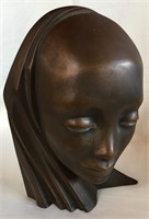 Beautiful Cast Bronze Figural of Woman