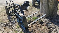 New Kivel 3500LB Skidsteer Pallet Forks