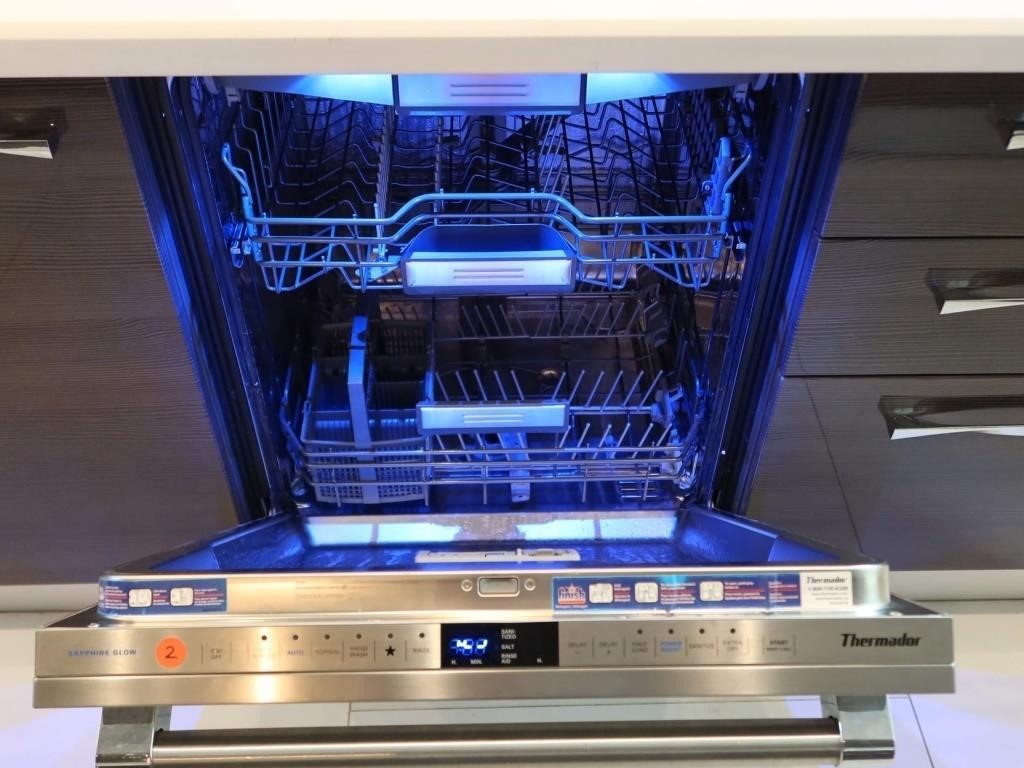 Thermador Sapphire Glow Dishwasher