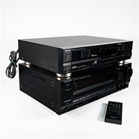 Kenwood KR-V5570 Receiver & Toshiba XR-9057 CD