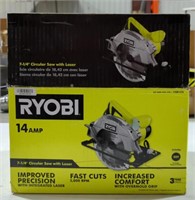 RYOBI 14 AMP 7-1/4"Circular Saw w/ Laser (Model