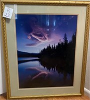 K - FRAMED ART 33X28" (R23)