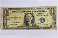 Series 1935 G One Dollar Silver Certificate