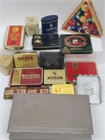 Lot of Vintage Advertising Tins - Mostly Tobacco