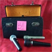 K - MICROPHONES & CARRY BOX (B1)