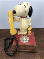 Vtg Snoopy Telephone