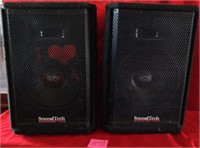 K - PAIR OF SOUND TECH SPEAKERS