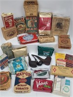 Pipes & Vintage Tobacco Advertising Collectibles