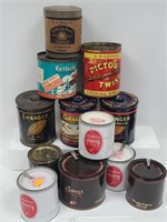 Vintage Tobacco Advertising Tins -Various Brands