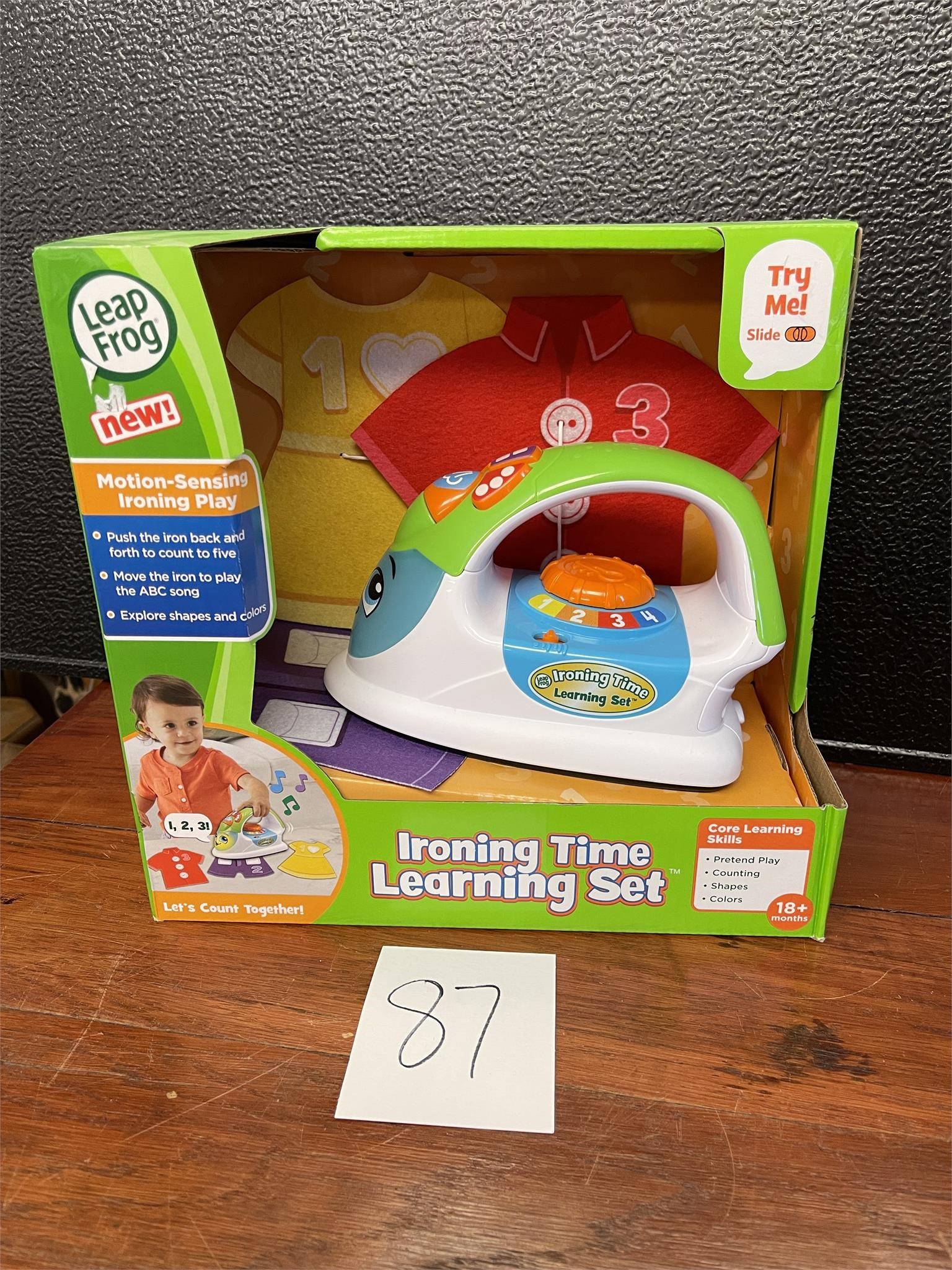 New Leap Frog ironing time learning set