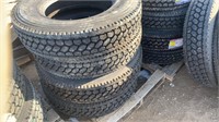 11R24.5 Unused Semi Truck Tires