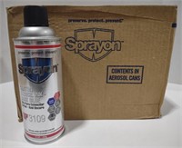 Sprayon Carton Stencil Ink (SP3109) (Dark Blue)