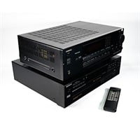 Onkyo TX-8511 Receiver & Sony CDP-C345 5 CD Player
