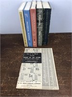 6 Vintage Science Textbooks