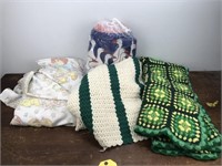 Collection of Throws, sheet set, etc