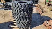 (4) New 12-16.5 Skidsteer Tires