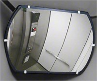 Convex Security Mirror: Rectangular, Acrylic, 30