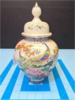 Vintage Japanese style ginger jar