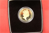 1986 $200 Proof Gold Australia coin 22 CT Gold,