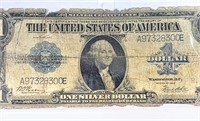 Rare Big Print $1 Silver Certificate