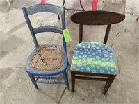 2 Painted Chairs