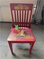 Fall painted Chair