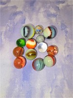 Vintage glass marbles
