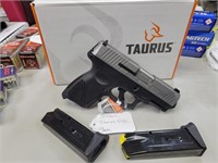 New: Taurus G3C 9mm with two 12 rd mags, box