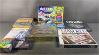 9pc Mixed Board Games w/ Sealed